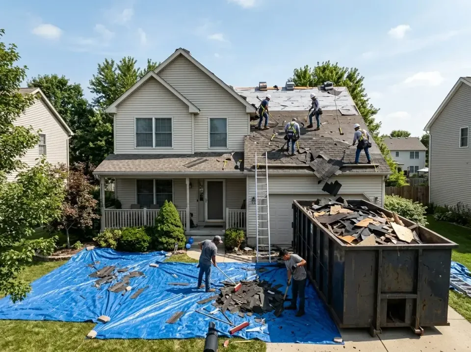 roof-replacement-debris-remova-004 — frequently asked questions, Cheapest Dumpster Rentals in Palm City, FL